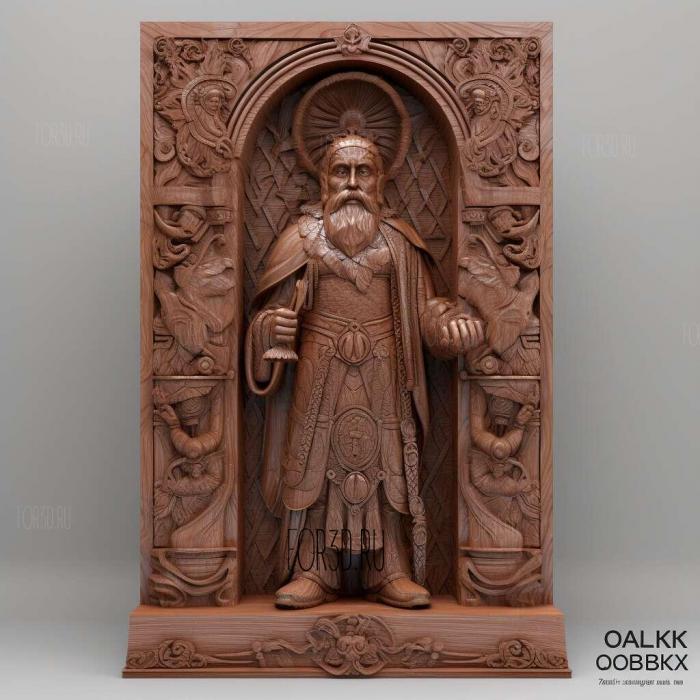 Statue Oszkar 3 stl model for CNC